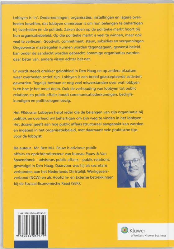 Achterkant van Lobbyen