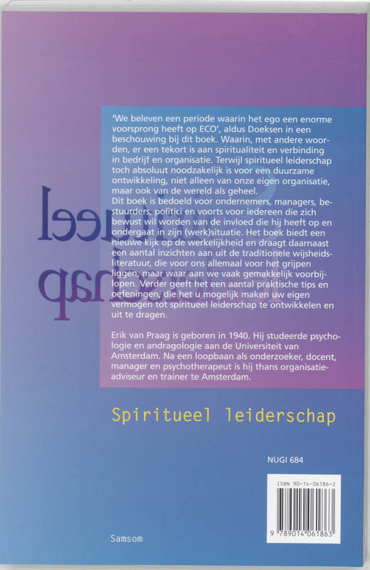 Achterkant van Spiritueel leiderschap