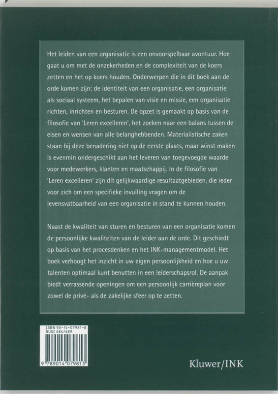 Achterkant van Koers zetten en houden
