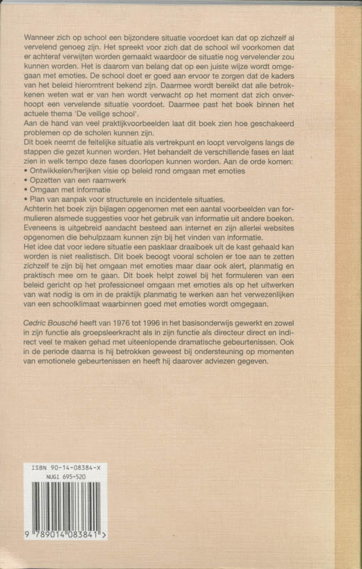 Achterkant van De school aangedaan