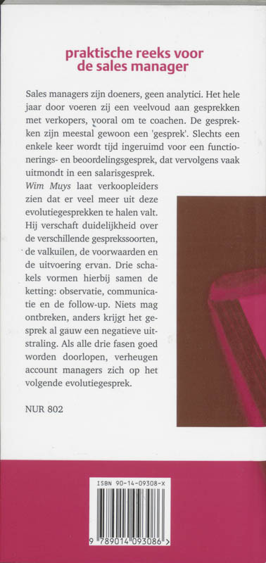 Achterkant van 12 adviezen voor beoordelings- en functioneringsgesprekken