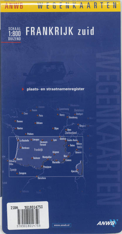 Achterkant van Frankrijk Zuid