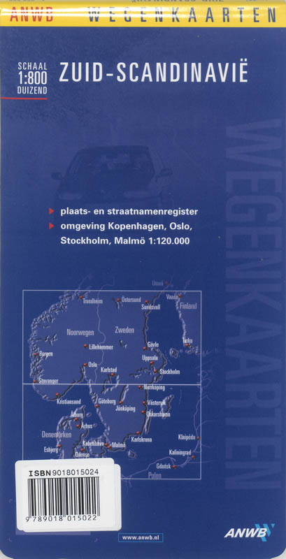 Achterkant van Zuid-Scandinavië