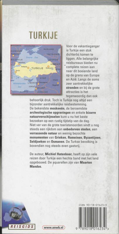 Achterkant van Turkije