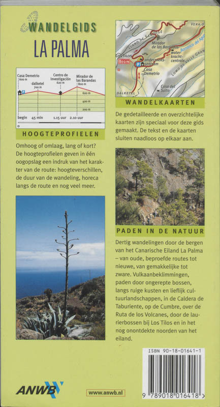 Achterkant van La Palma