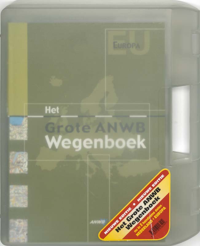 Achterkant van Het grote ANWB wegenboek