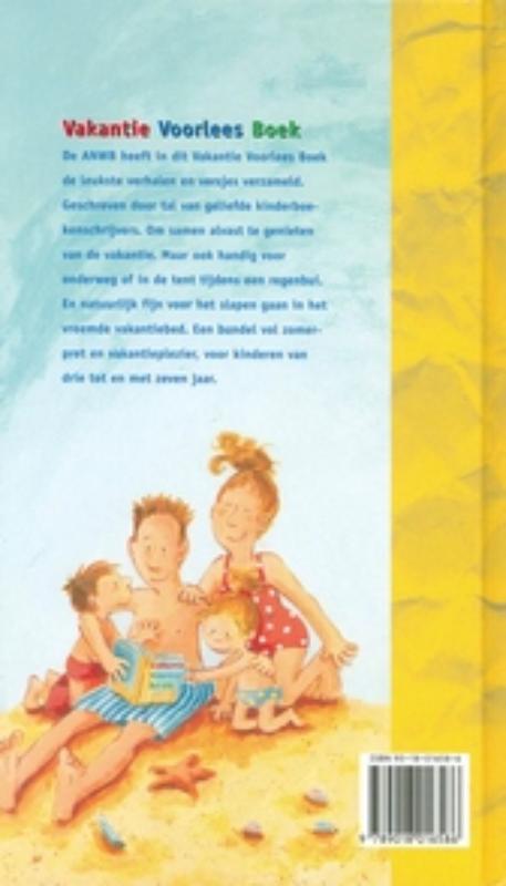 Achterkant van Vakantie voorlees boek