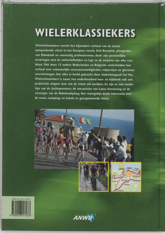 Achterkant van Wielerklassiekers