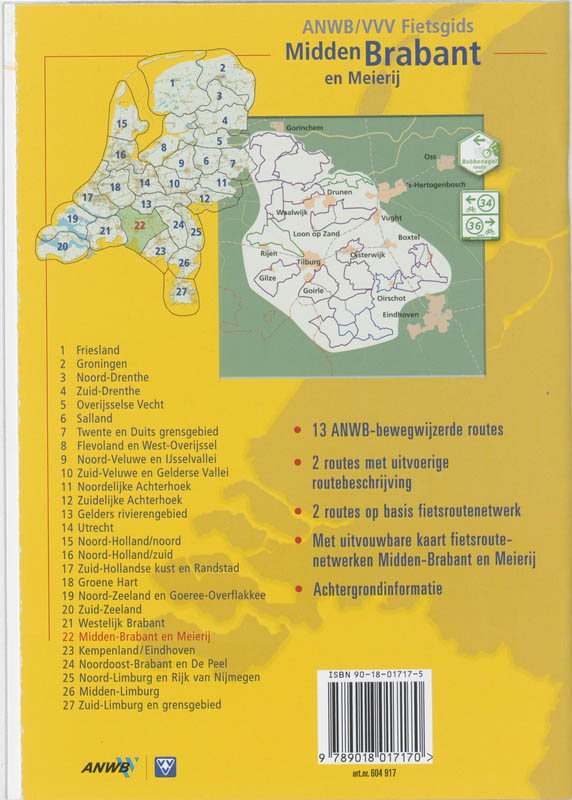 Achterkant van Midden-Brabant & Meierij
