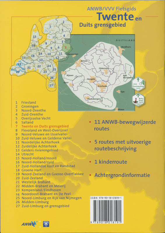 Achterkant van Twente en Duits grensgebied