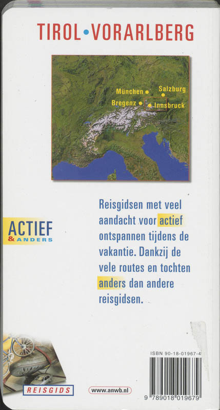 Achterkant van Tirol Vorarlberg