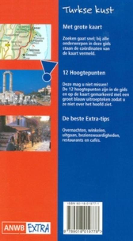 Achterkant van Turkse kust