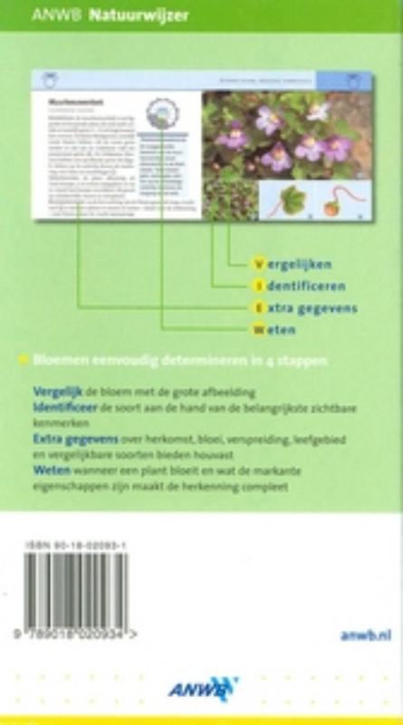 Achterkant van Bloemen van Europa