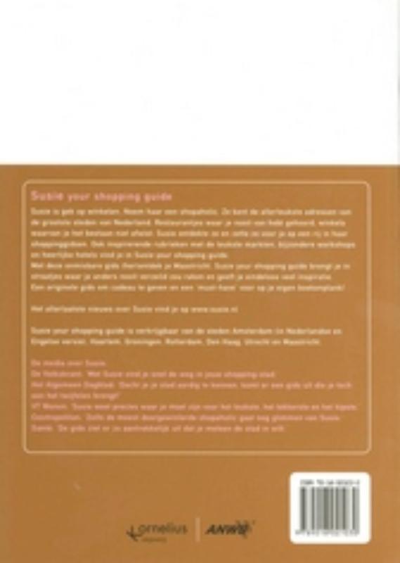 Achterkant van Susie - your Shopping Guide Maastricht