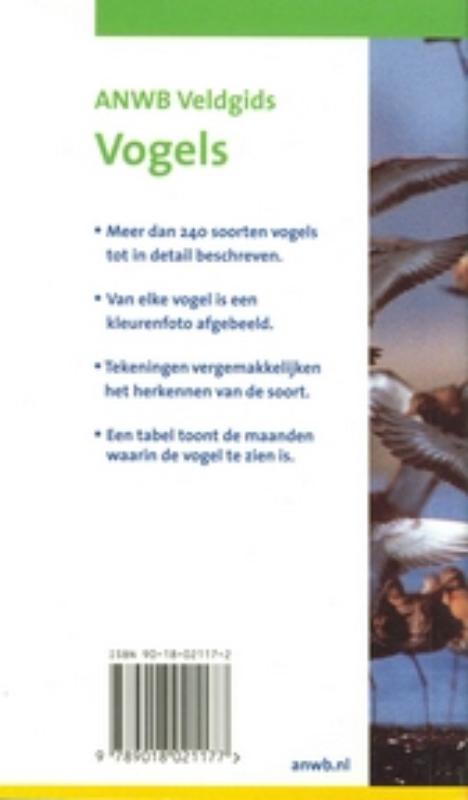 Achterkant van Vogels