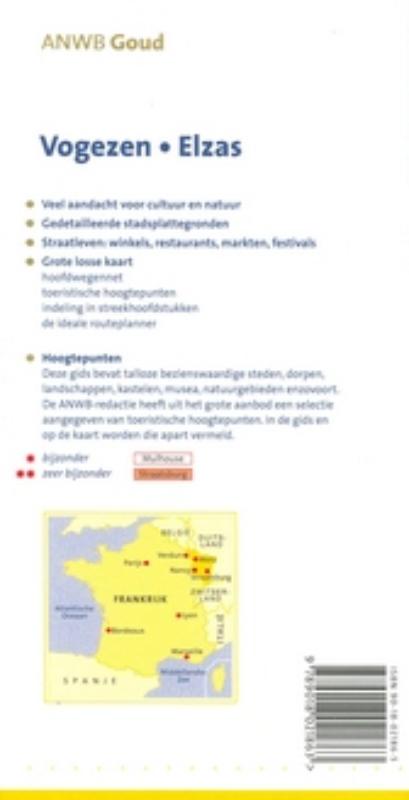 Achterkant van Vogezen, Elzas