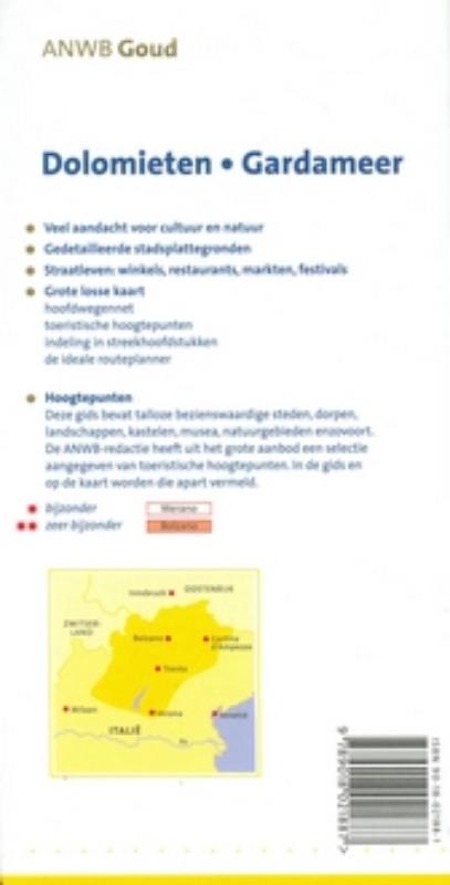 Achterkant van Dolomieten, Gardameer