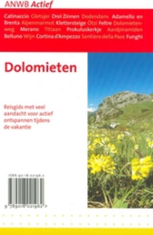Achterkant van Dolomieten