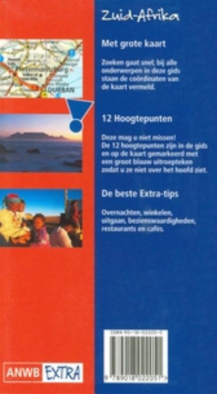 Achterkant van Zuid-Afrika