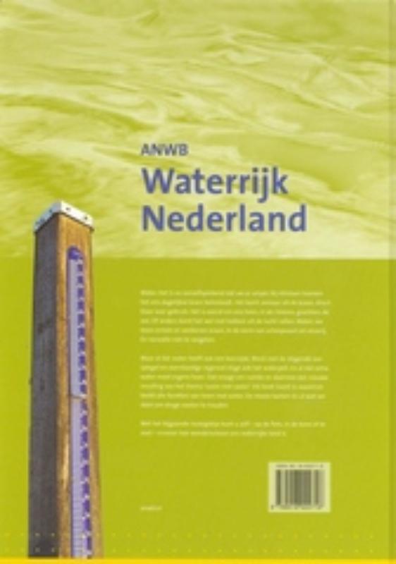 Achterkant van ANWB Waterrijk Nederland