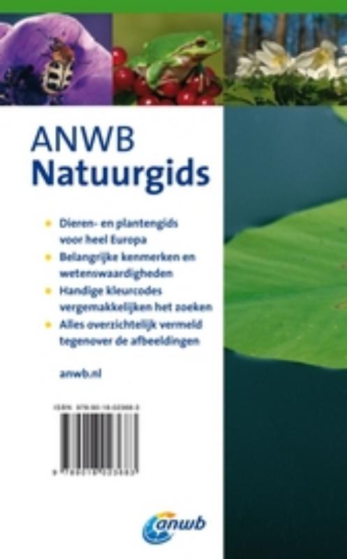 Achterkant van Dieren- en plantengids voor heel Europa