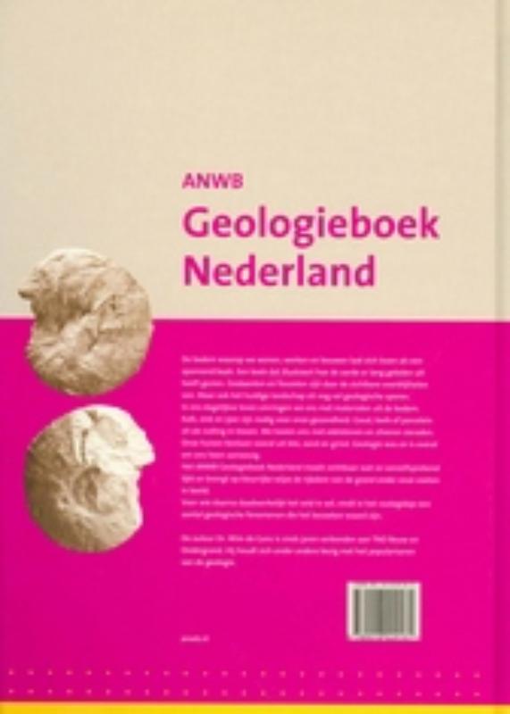 Achterkant van ANWB geologieboek Nederland
