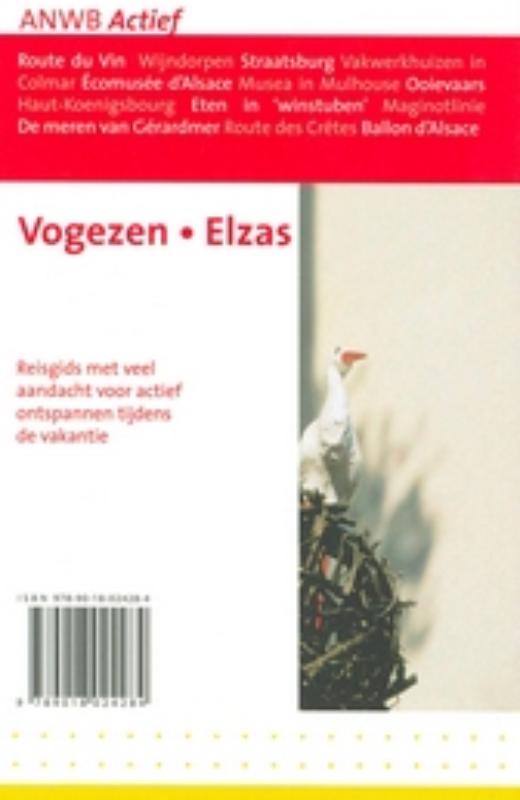 Achterkant van Vogezen, Elzas
