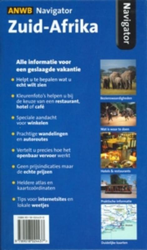Achterkant van Zuid-Afrika