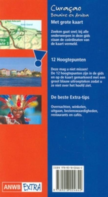 Achterkant van Curacao, Aruba en Bonaire