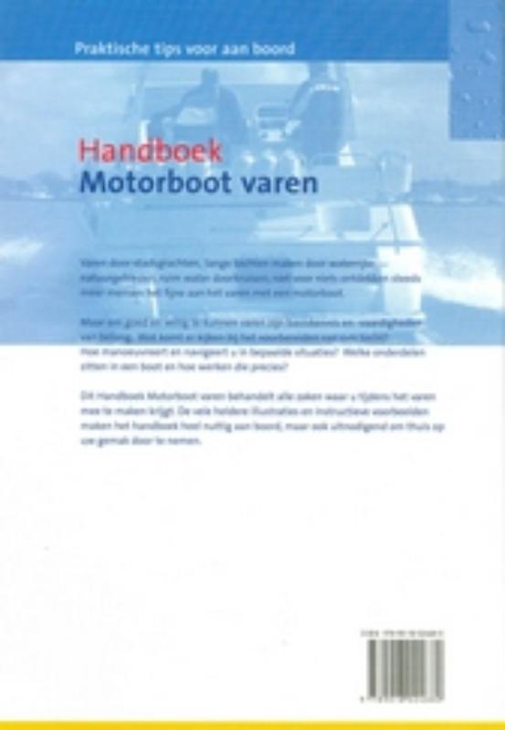 Achterkant van Handboek Motorboot varen
