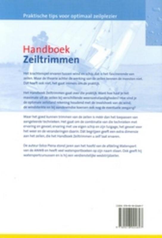Achterkant van Handboek Zeiltrimmen