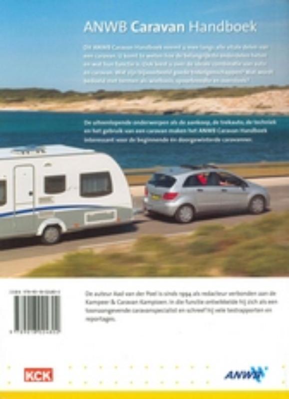 Achterkant van ANWB Caravan Handboek
