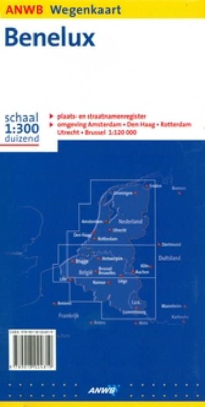Achterkant van Benelux