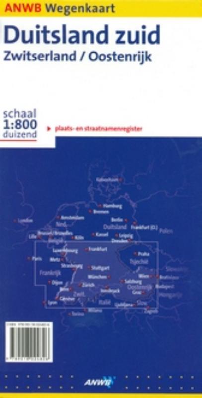 Achterkant van Duitsland Zuid Zwitserland ; Oostenrijk