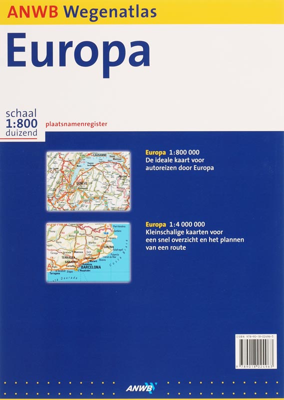 Achterkant van Europa