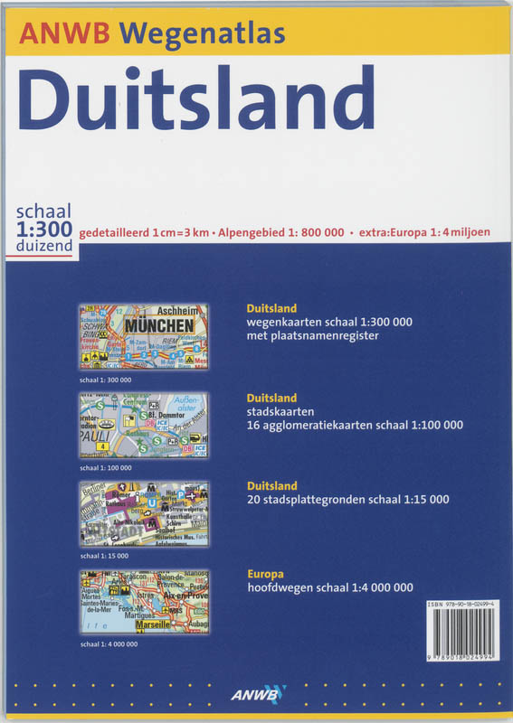 Achterkant van Duitsland
