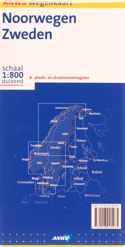 Achterkant van Noorwegen ; Zweden