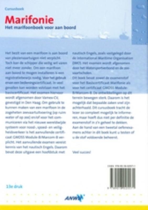 Achterkant van Marifonie