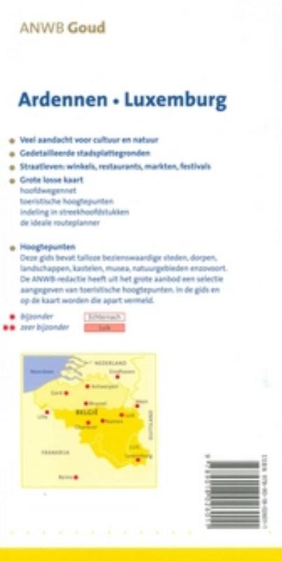 Achterkant van Ardennen, Luxemburg
