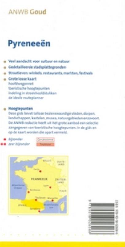 Achterkant van Pyreneeën