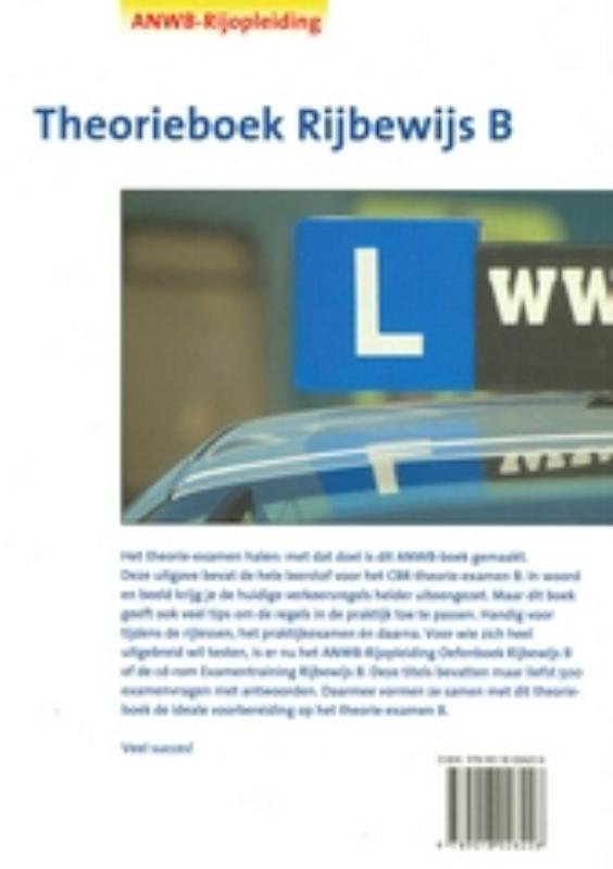 Achterkant van Theorboek