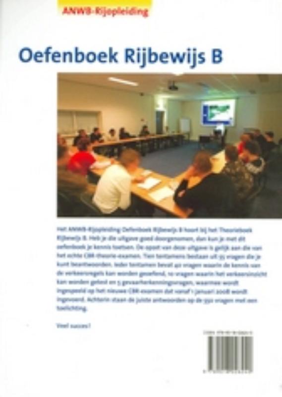 Achterkant van Oefenboek