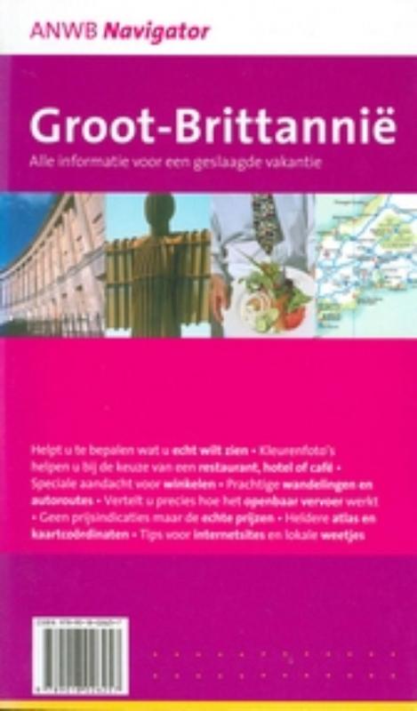 Achterkant van Groot Brittannië