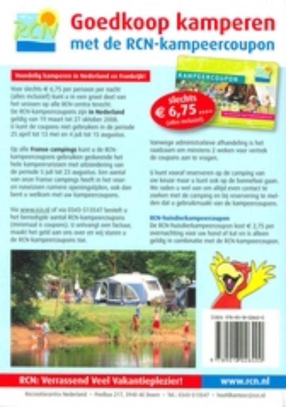 Achterkant van Goedkoop kamperen 2008