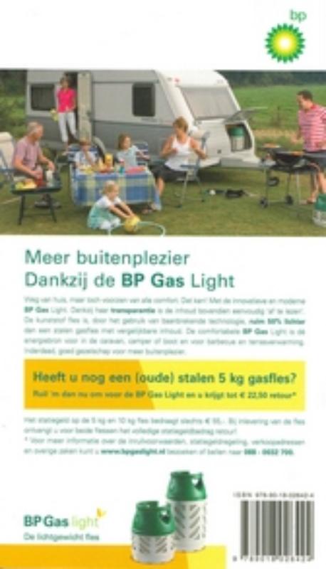 Achterkant van Campings onderweg in Europa 2008