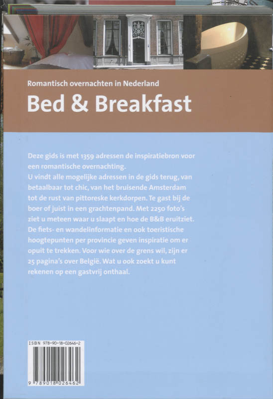 Achterkant van Bed & breakfast