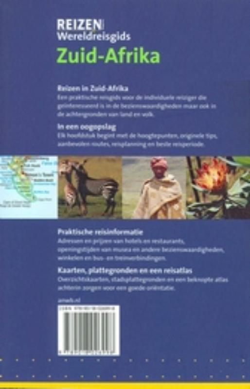 Achterkant van Zuid-Afrika