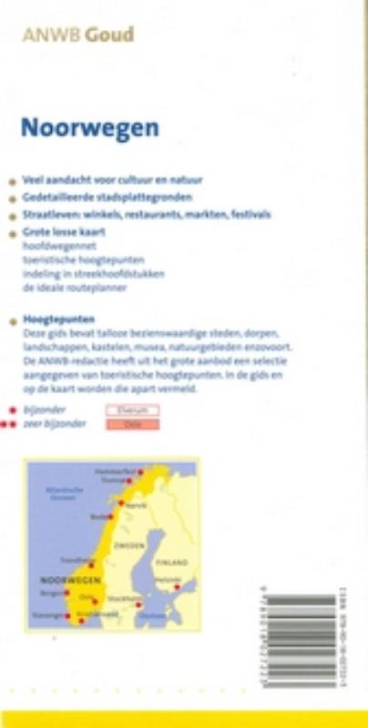 Achterkant van Noorwegen