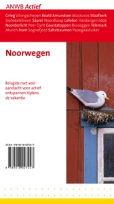 Achterkant van Noorwegen