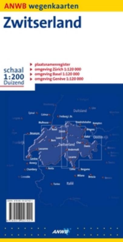 Achterkant van Zwitserland
